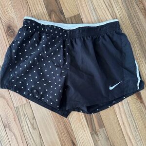 Nike Black and White Women's Shorts